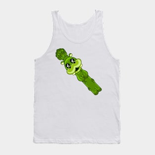 Hippopotamus Asparagus Tank Top